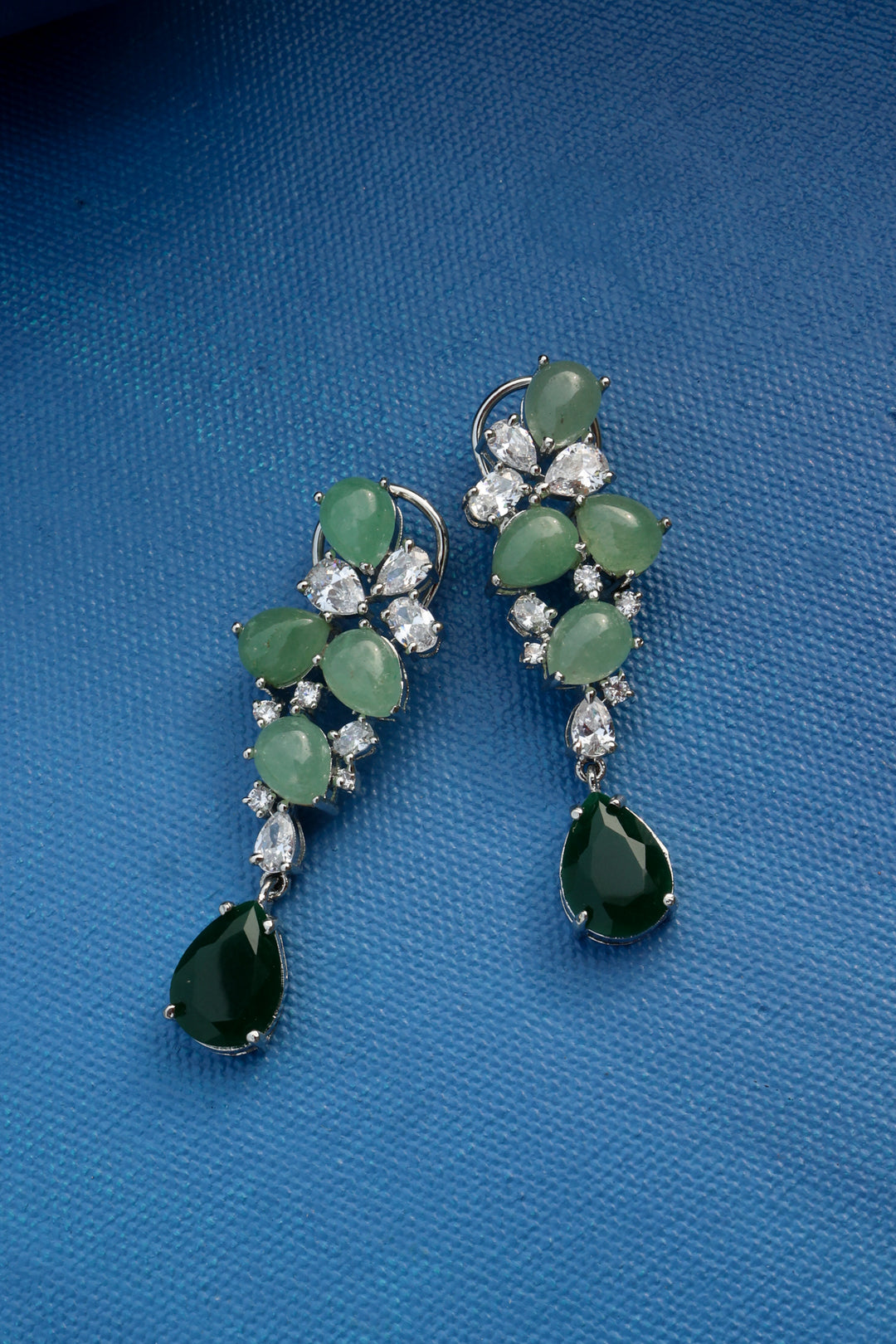 Sara Green Drop Earrings