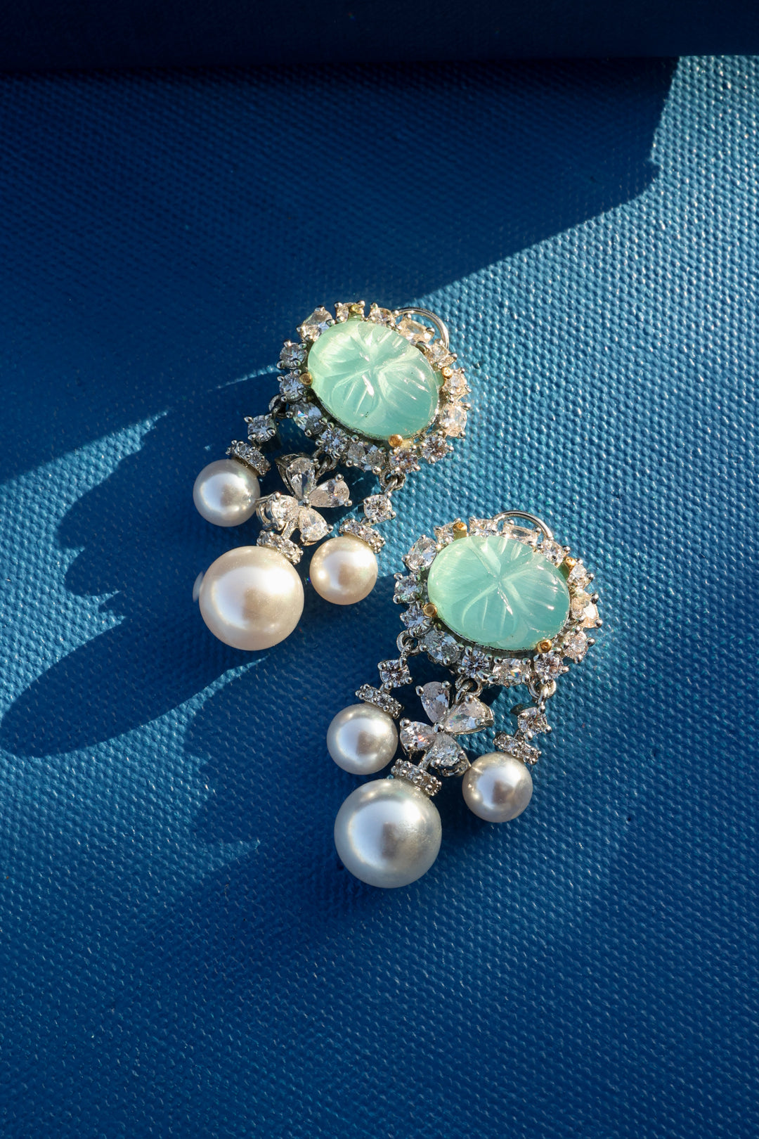 Valerie Turquoise Pearl Earrings