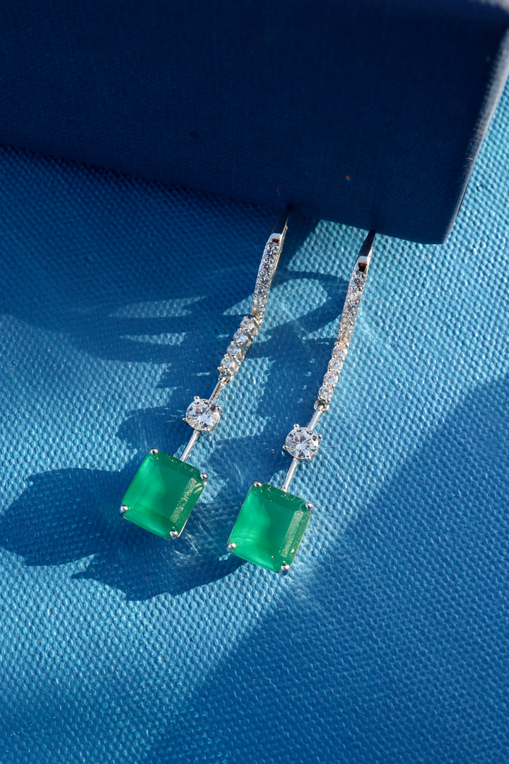 Lucia Green Earrings