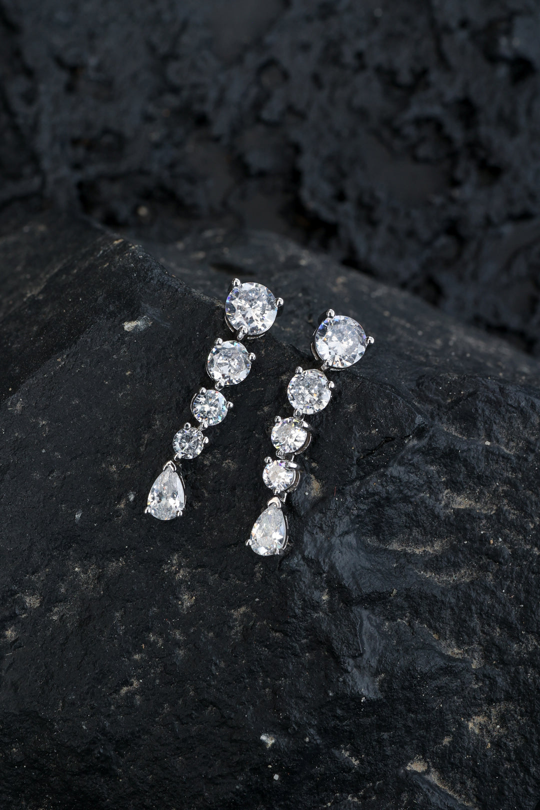 Mallory Silver Earrings