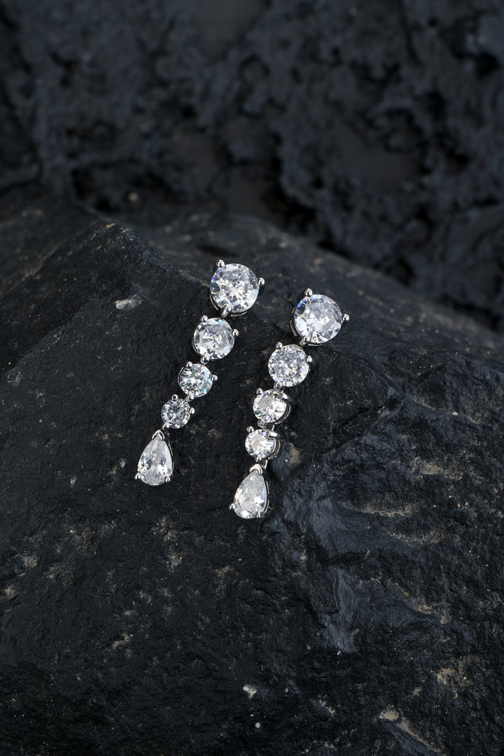 Mallory Silver Earrings