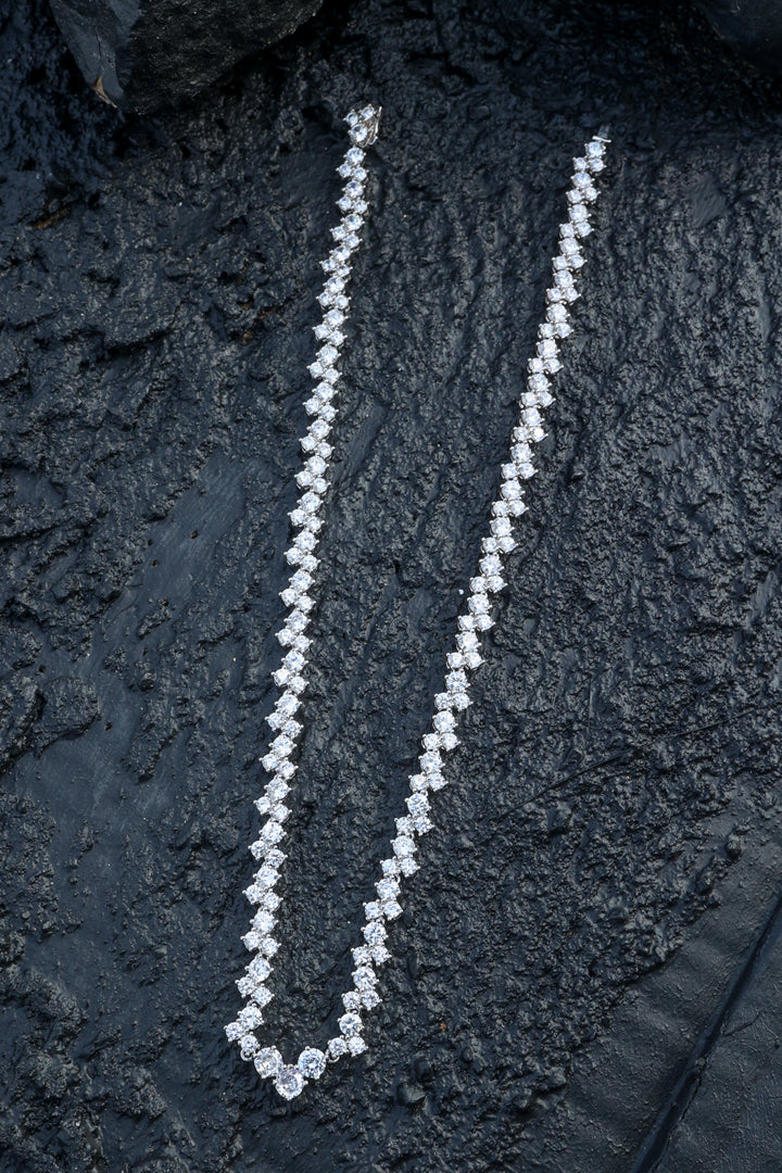 Embery Silver Necklace