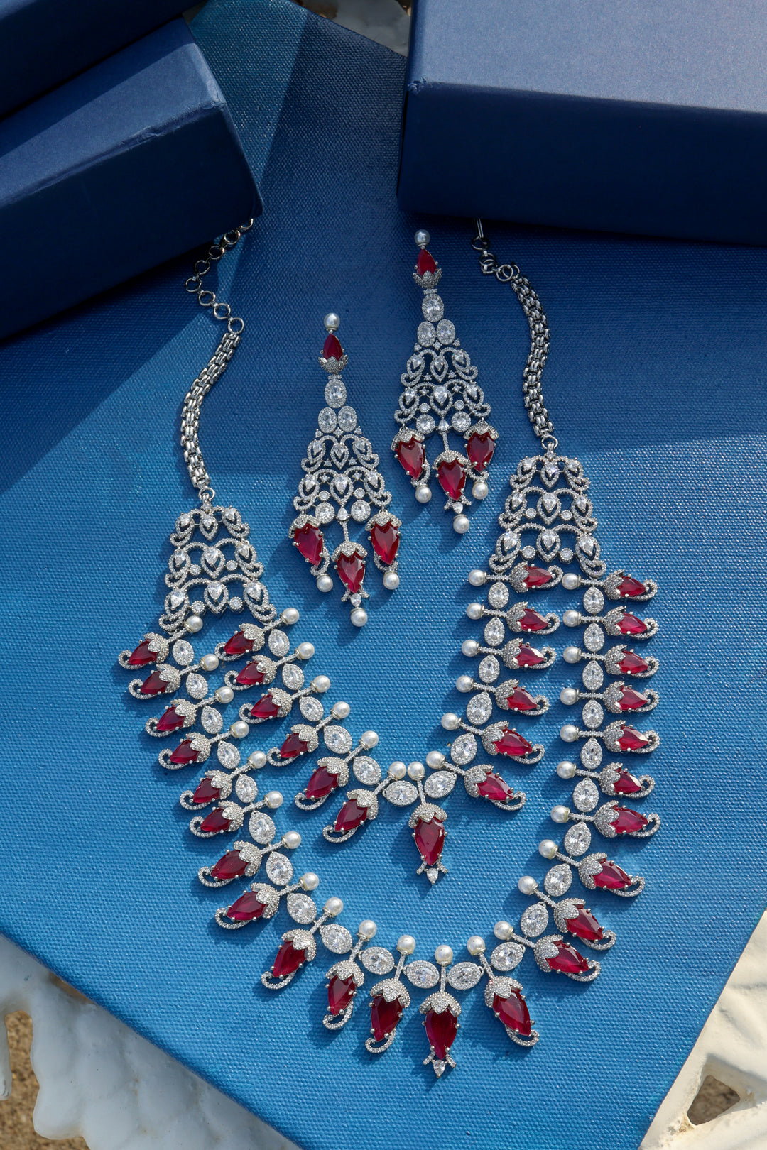 Poppy Pink Necklace Set