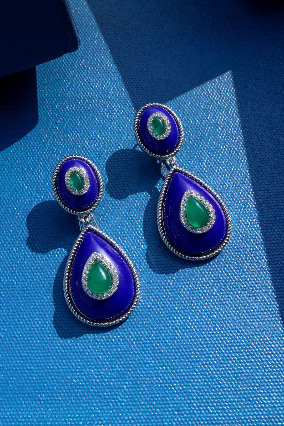Bianca Blue Earrings