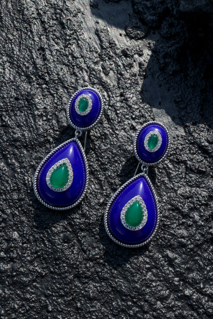 Bianca Blue Earrings