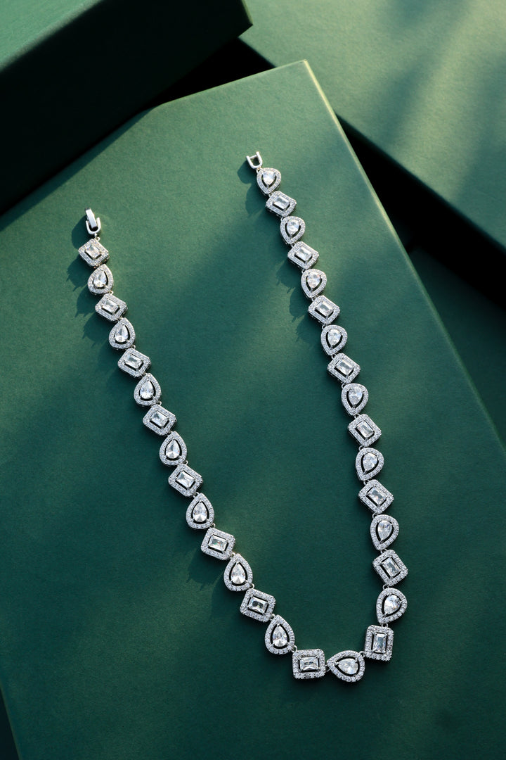 Aliyah Faux Diamond Necklace