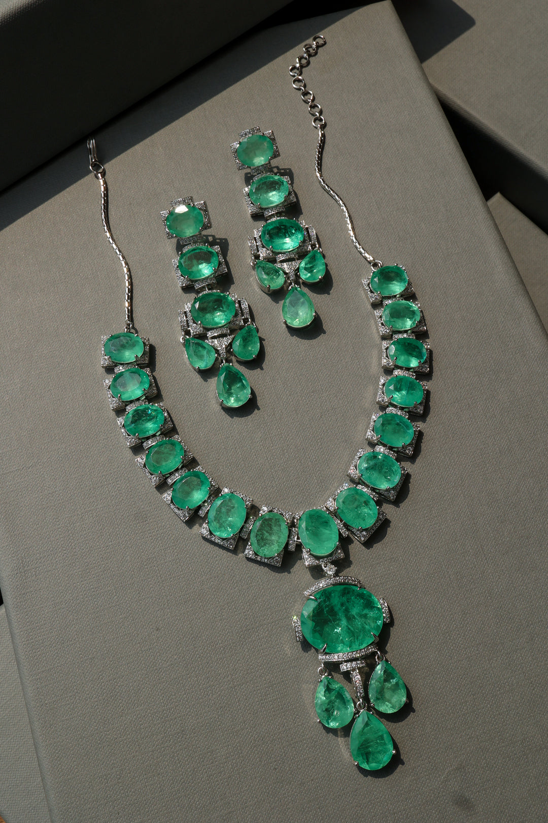 Ciel Mint Necklace Set