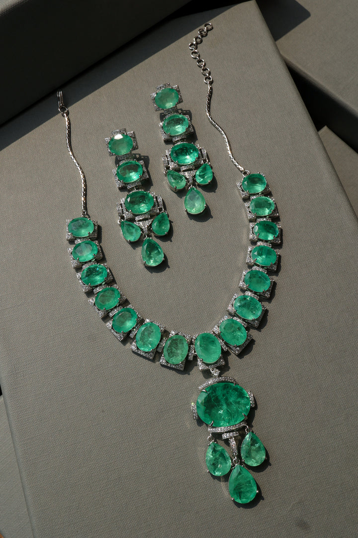 Ciel Mint Necklace Set