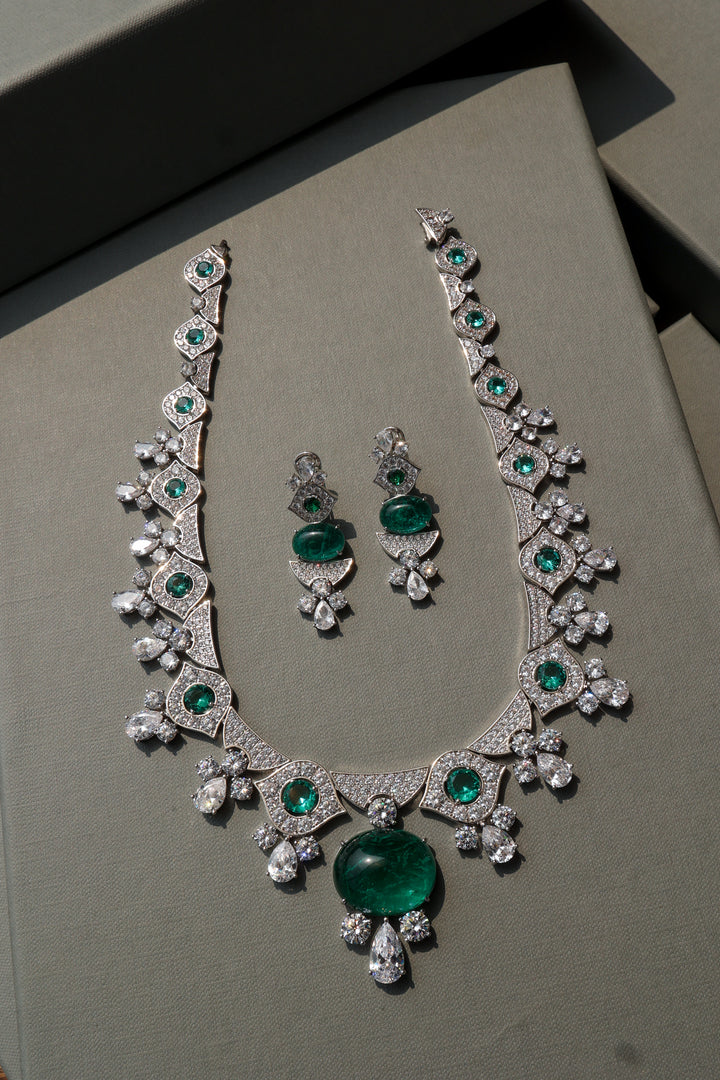 Julian Faux Diamond Necklace Set