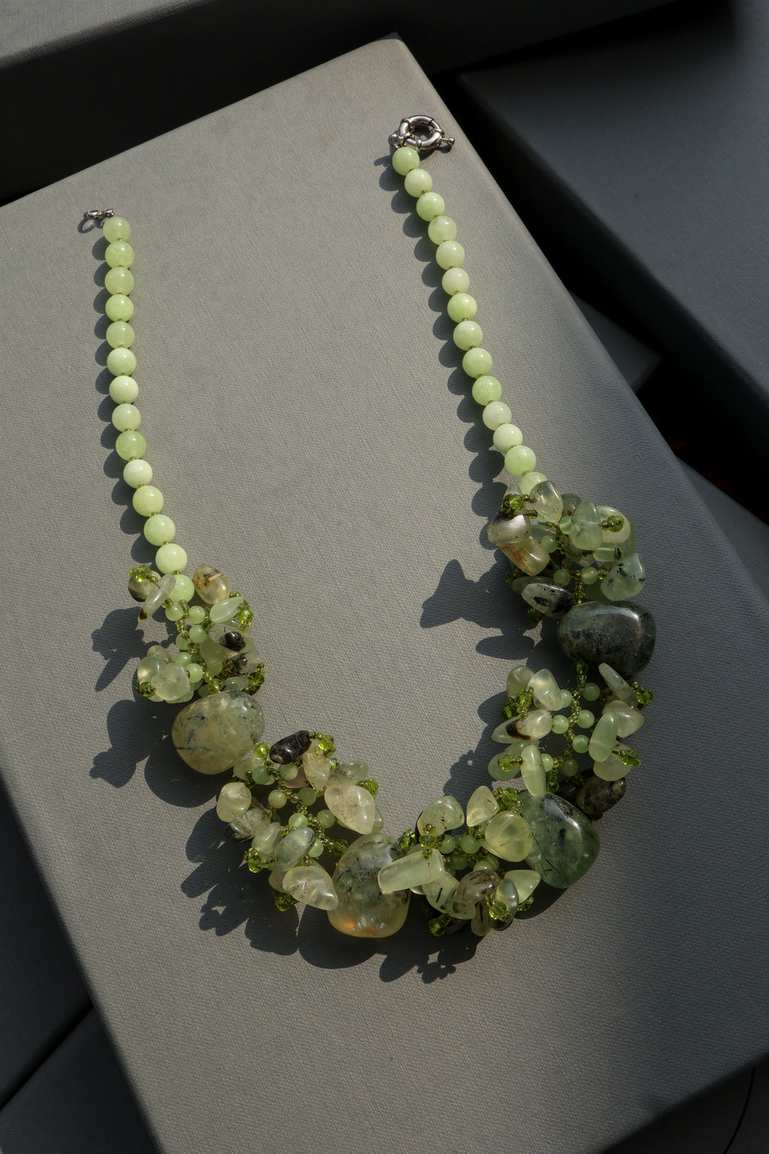 Esme Green Statement Necklace