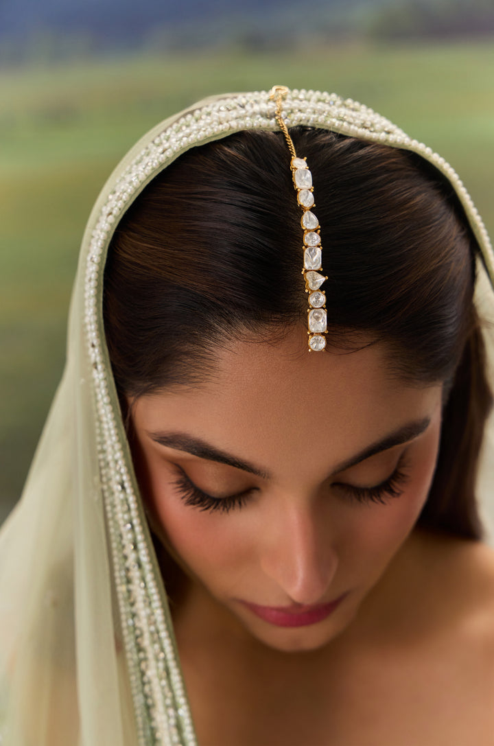 Trisha Polki Maangtikka