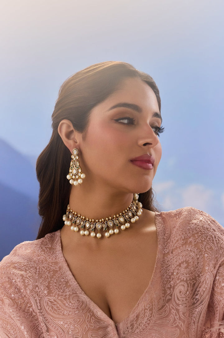 Prachika Polki Necklace Set