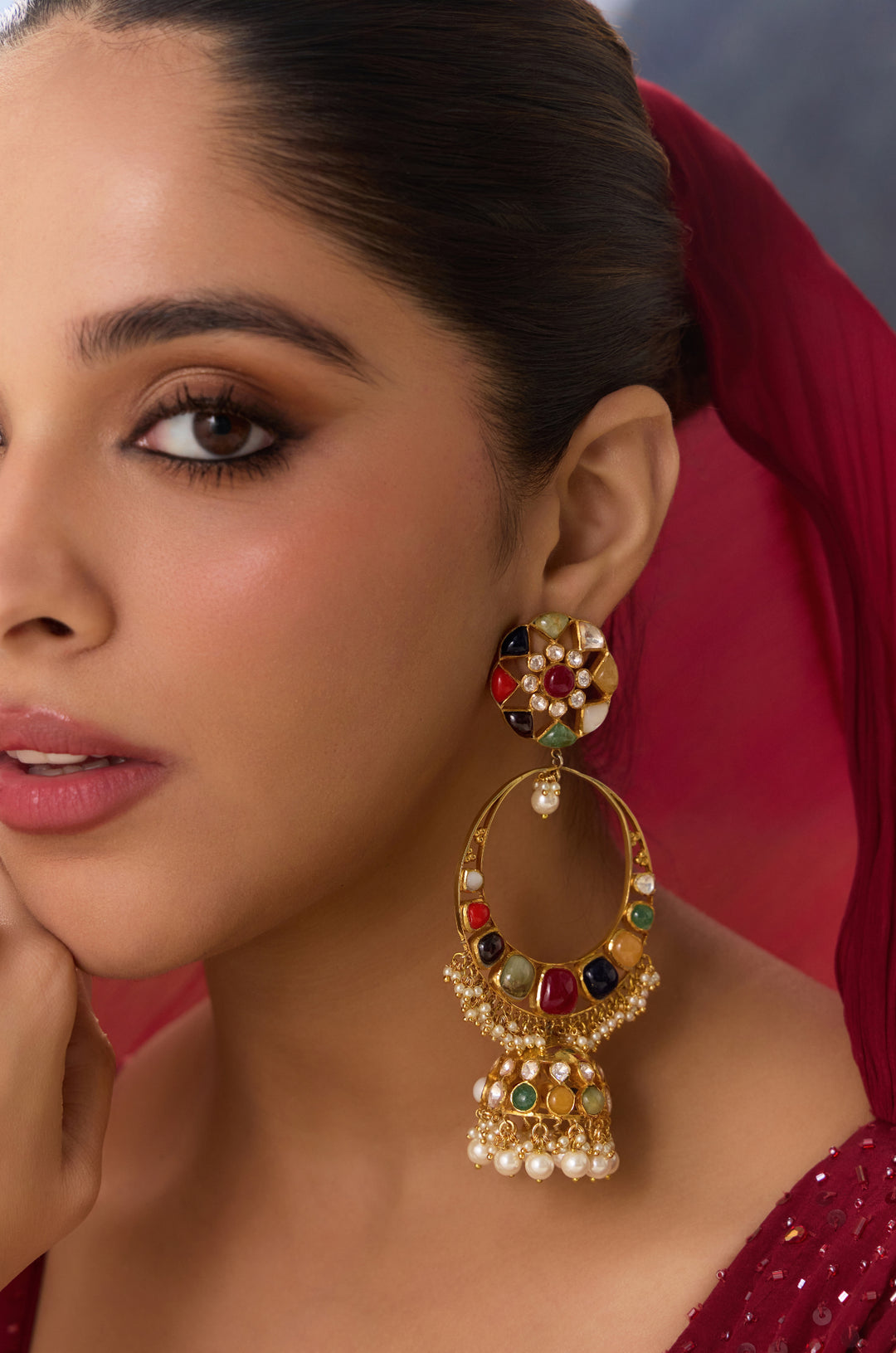 Shivi Navrattan Jhumka Bali Earrings