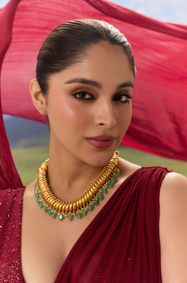 Yasmin Fine Silver Sutlada Necklace