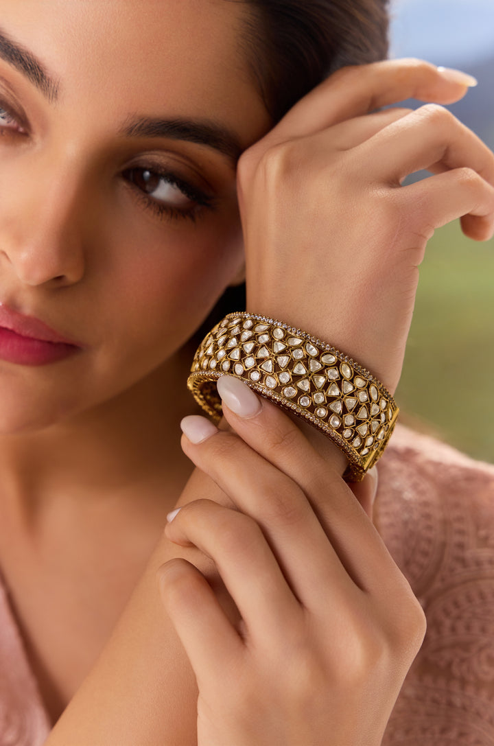 Fahreen Polki Bangle