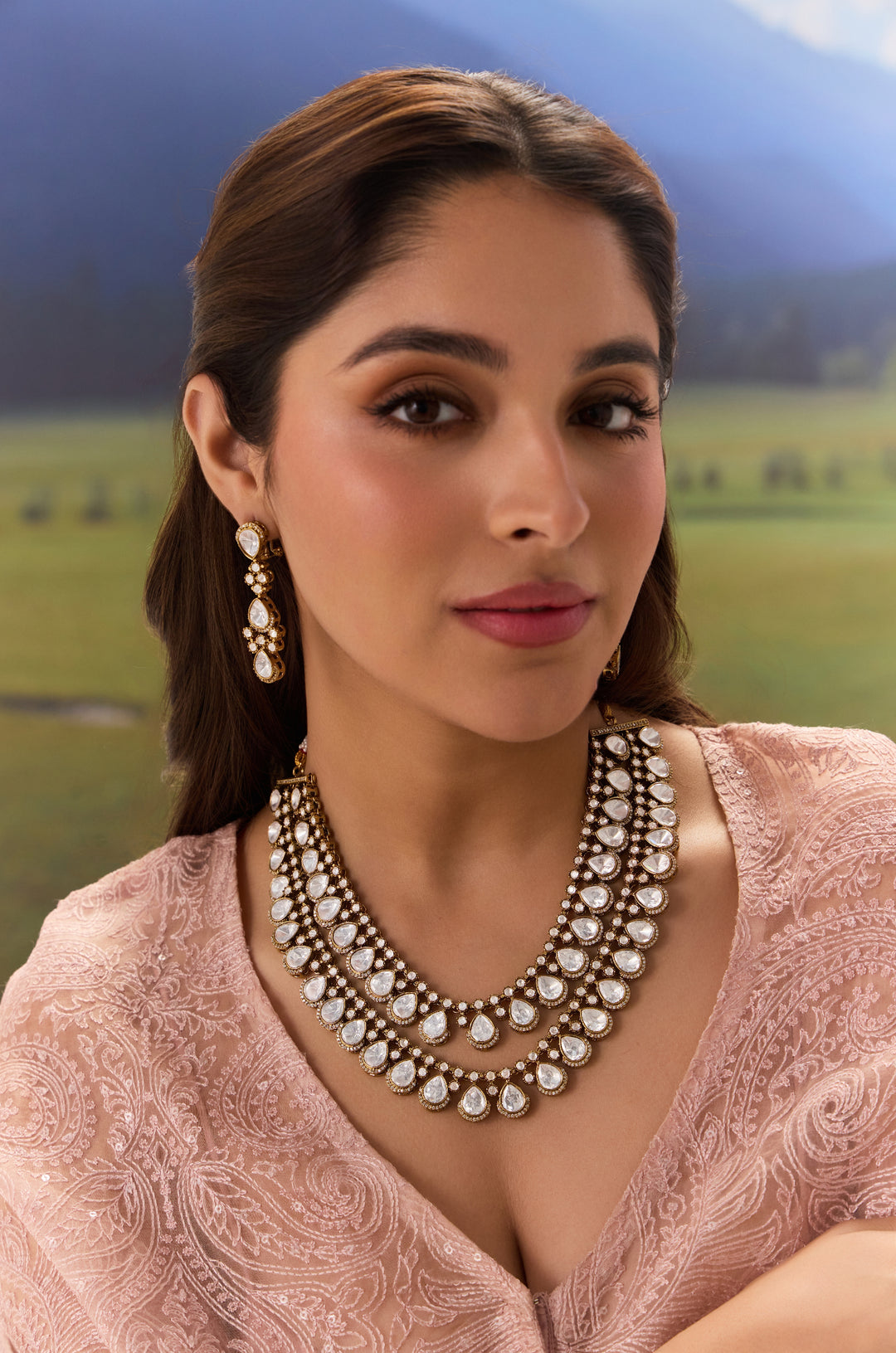 Ishika Polki Necklace Set