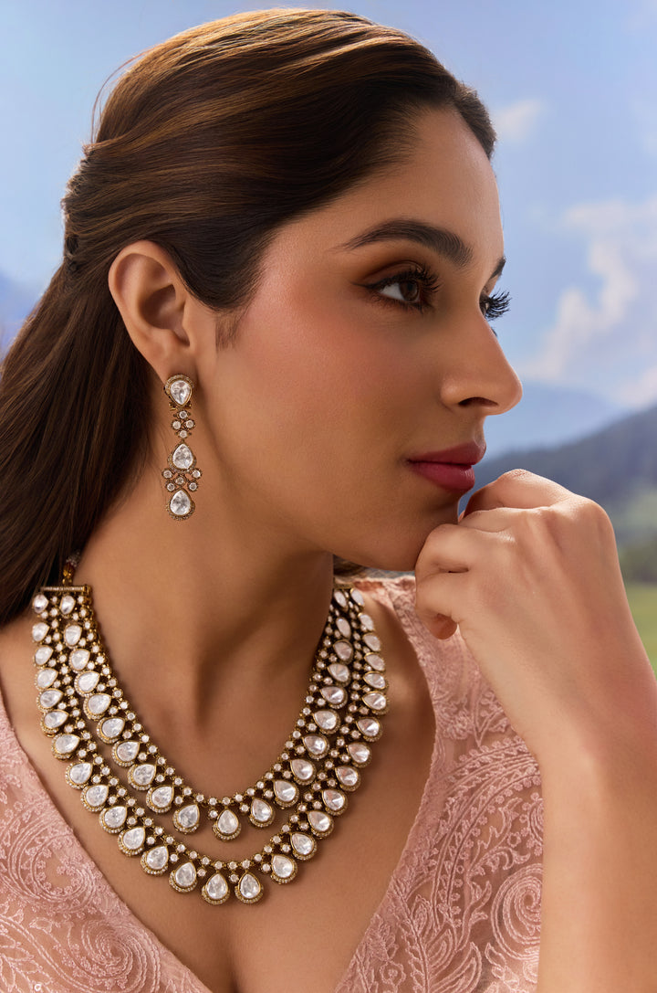 Ishika Polki Necklace Set