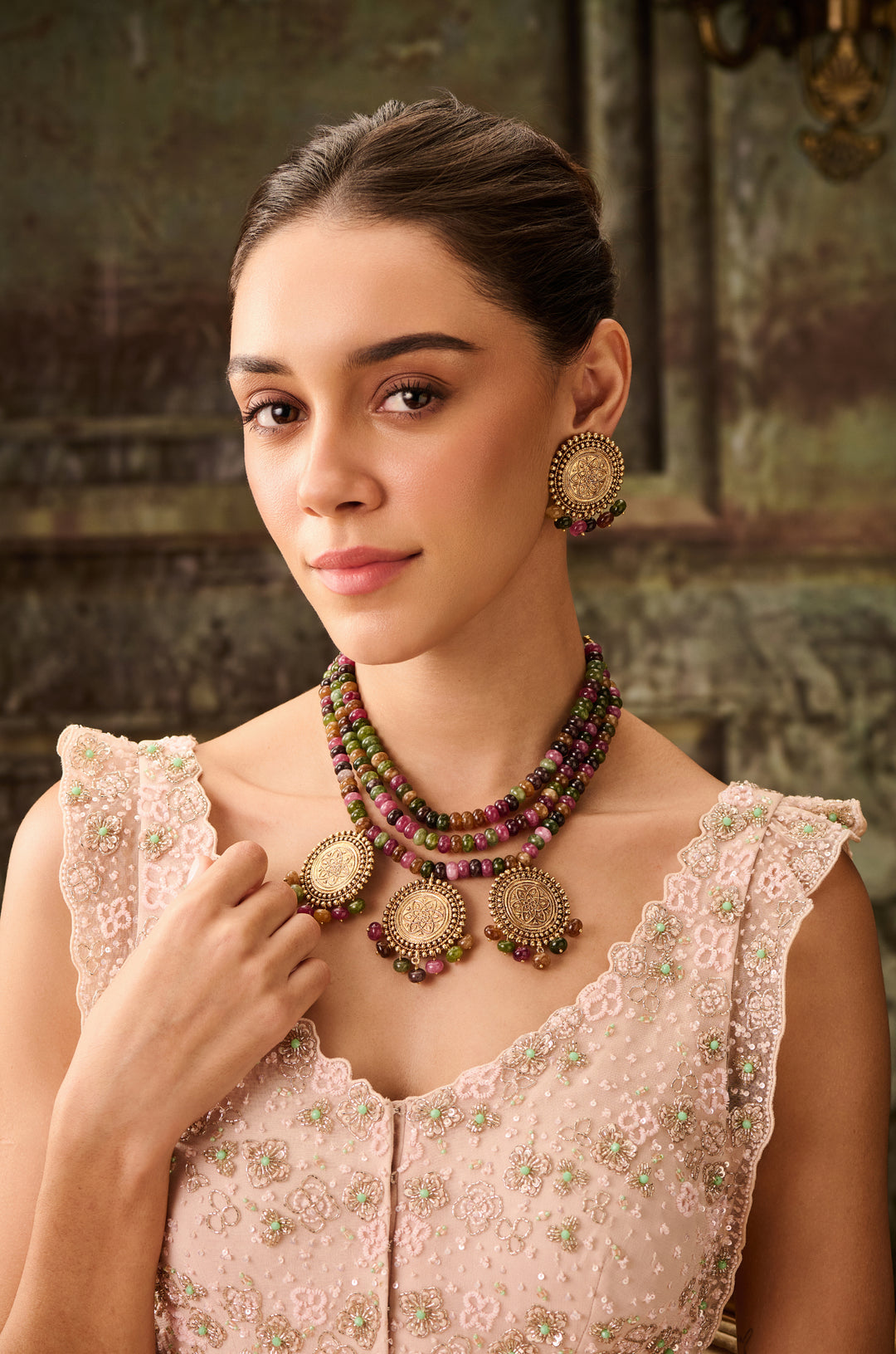 Shaweta Multicolored Necklace Set