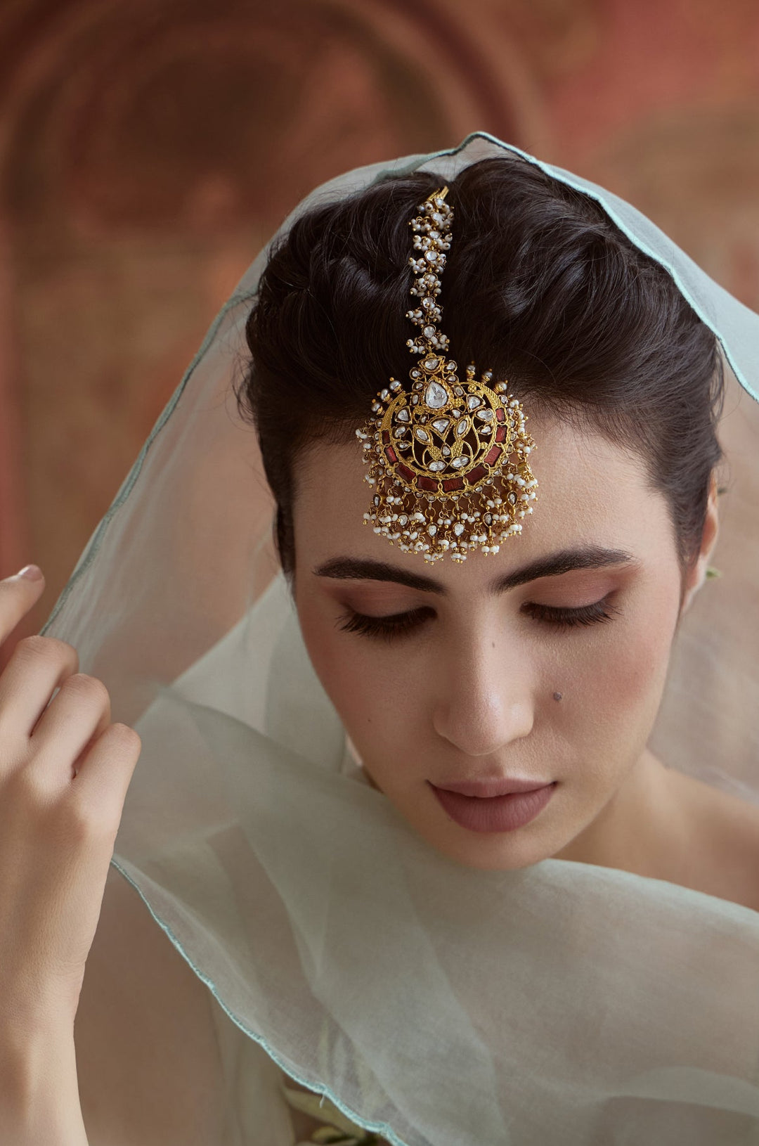 Miyra Fine Silver Chand Maangtikka