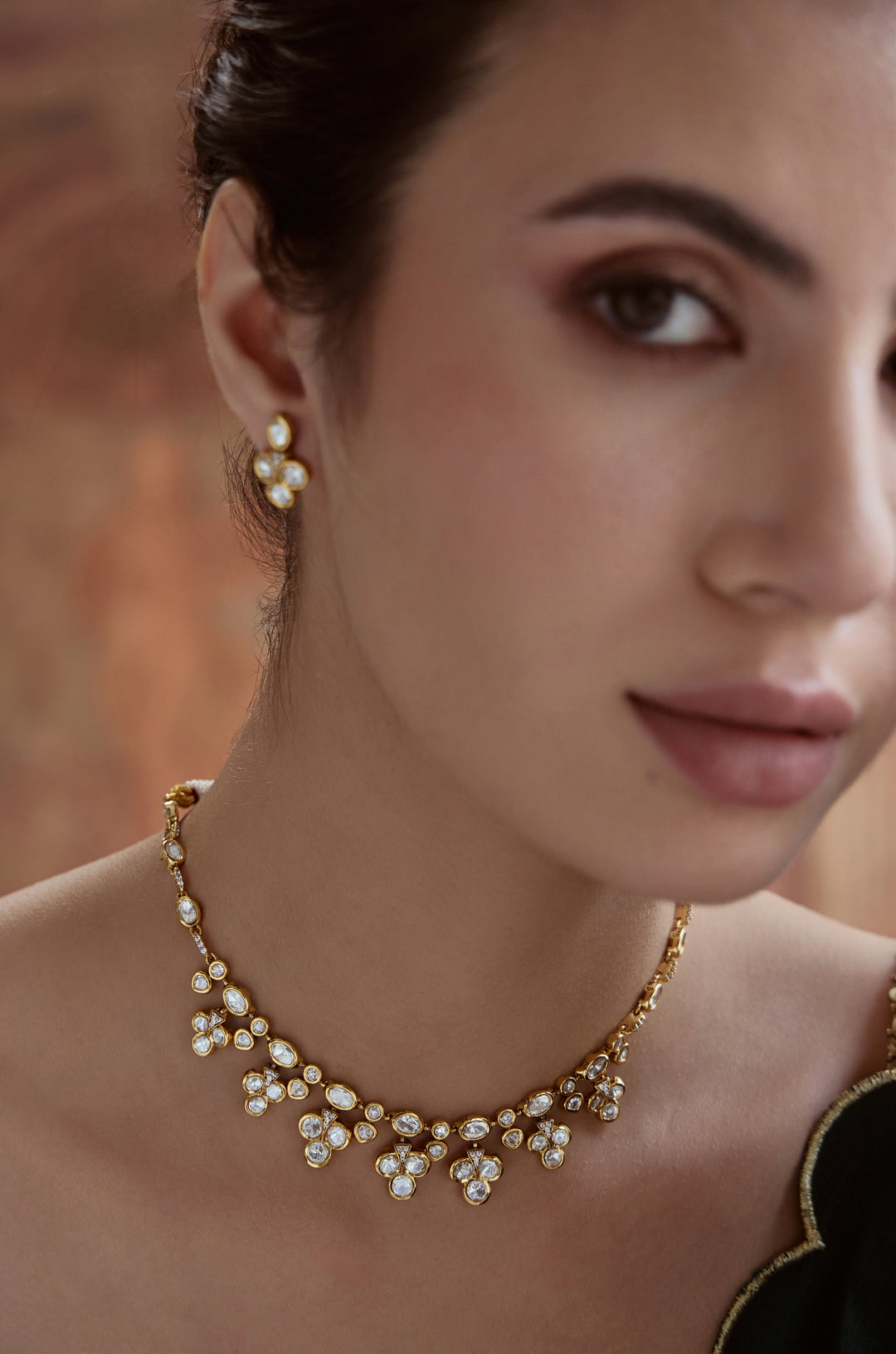 Abeer Polki Necklace Set