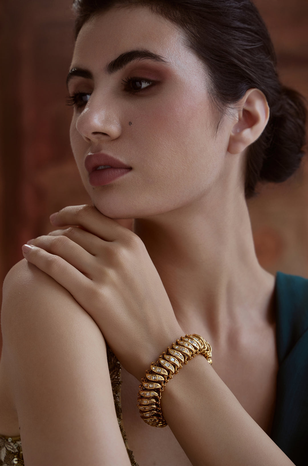 Yasmin Sutlada Polki Bangle