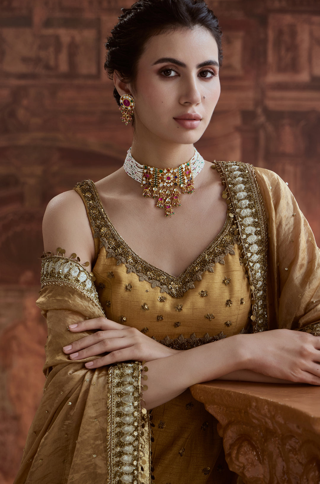 Talismani Kundan Necklace Set