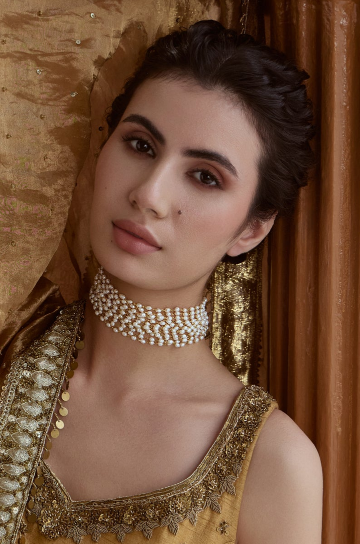 Esme Pearl Choker Necklace