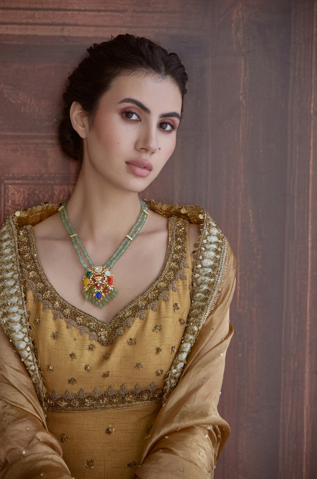 Nayra Navrattan Kundan Necklace Set