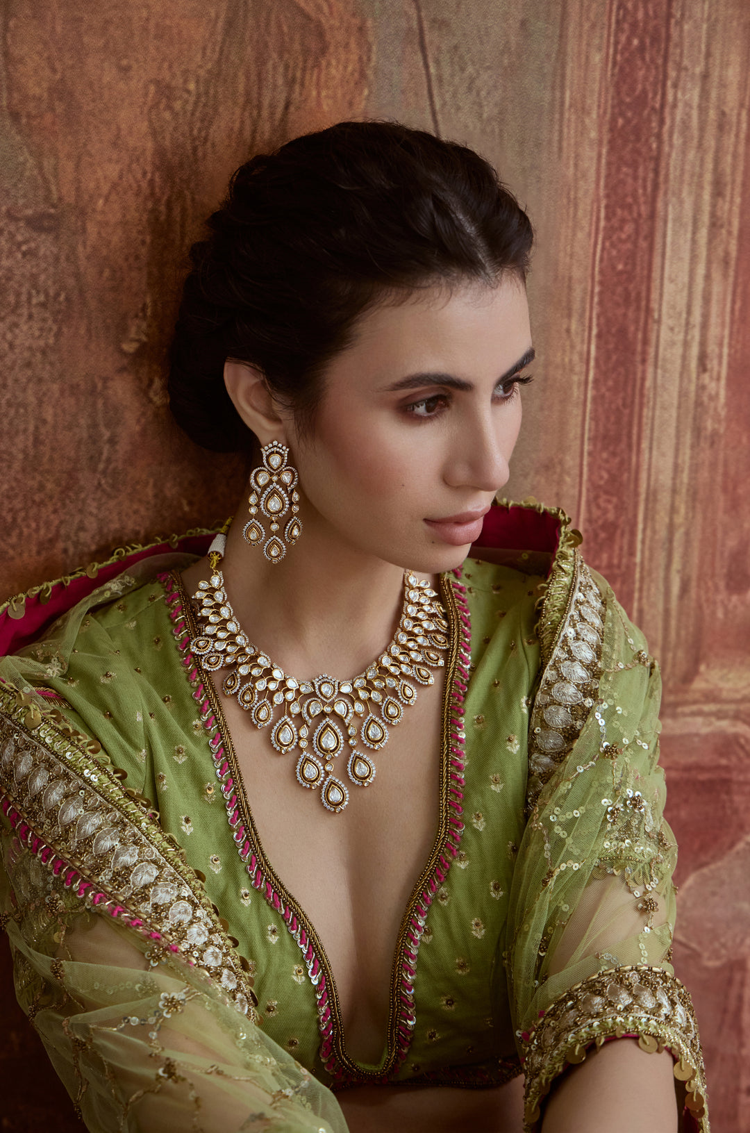 Zareema Polki Necklace Set