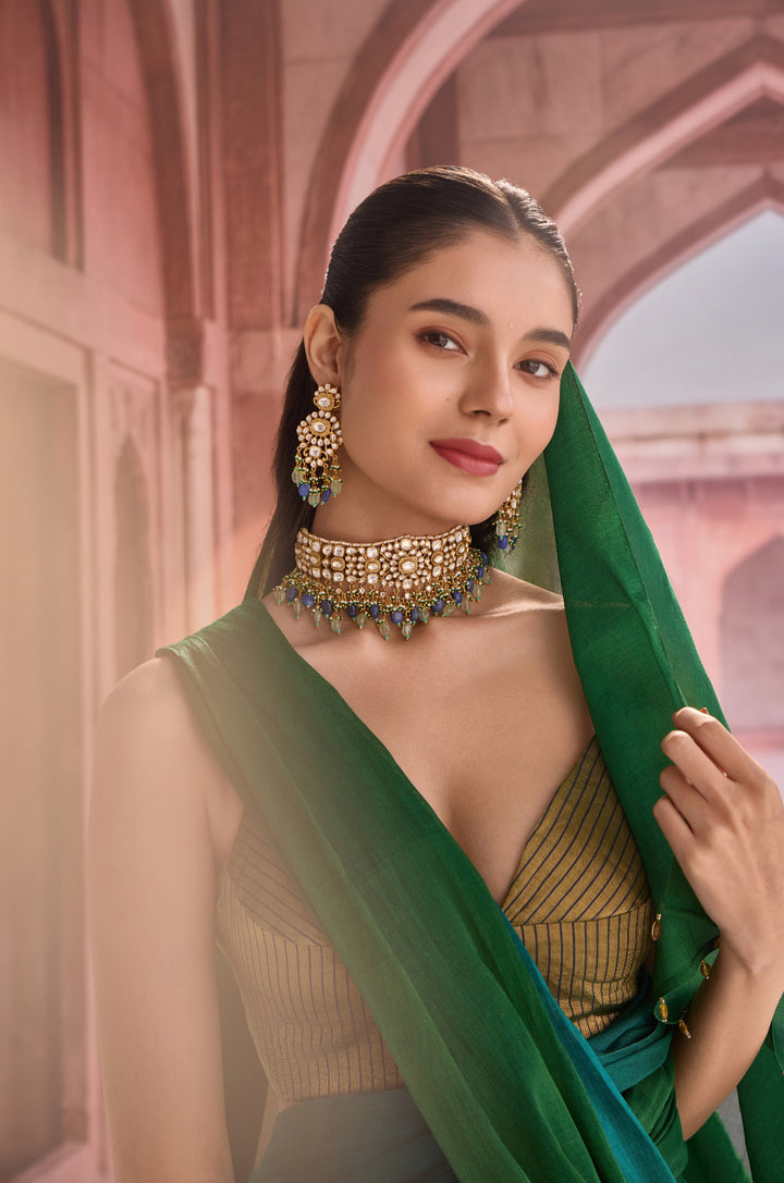 Tihaa Polki Necklace Set