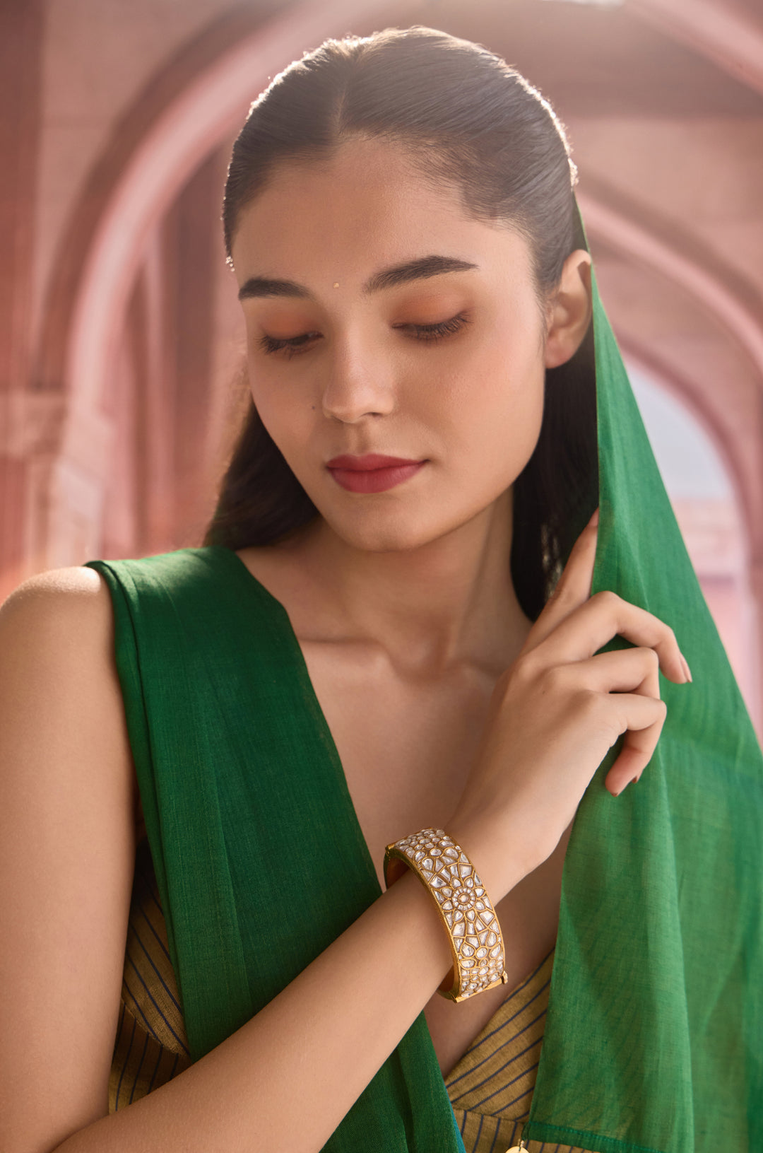 Pratika Kundan Bangle