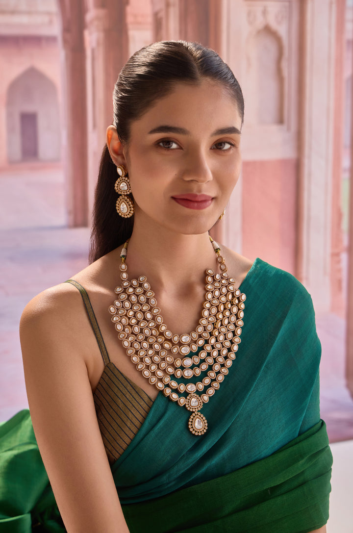 Shaana Polki Necklace Set