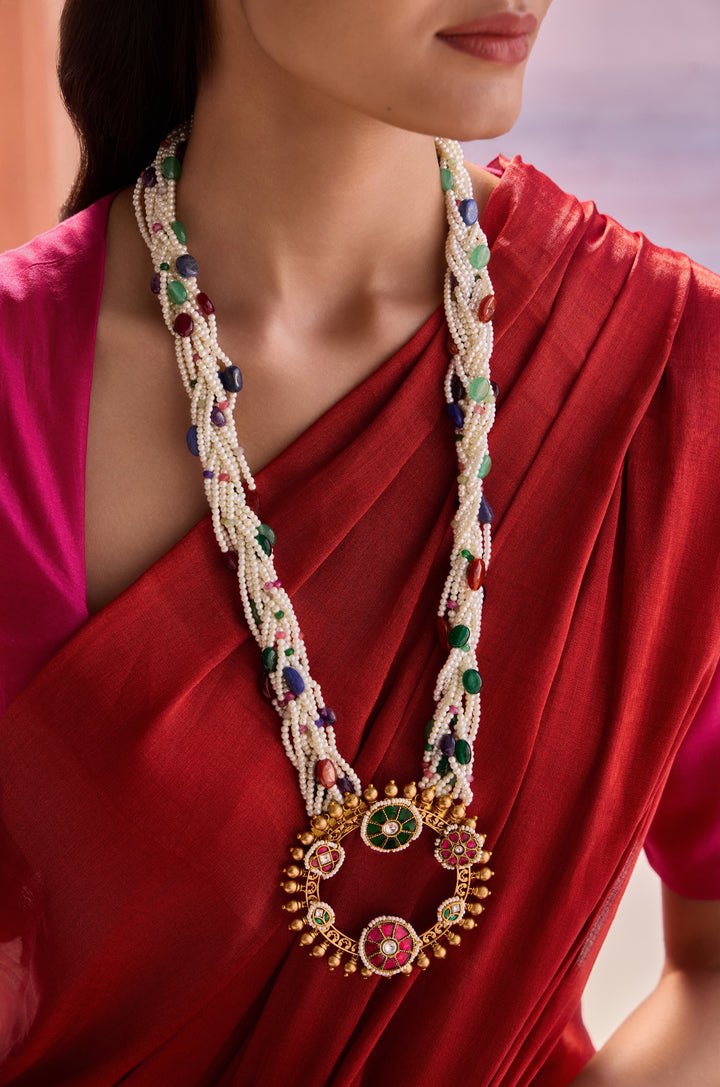 Nandini Panchrattni Pearl Necklace