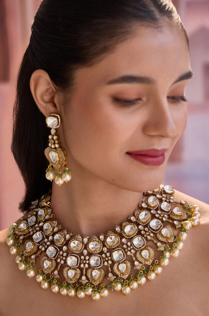 Bella Polki Necklace Set