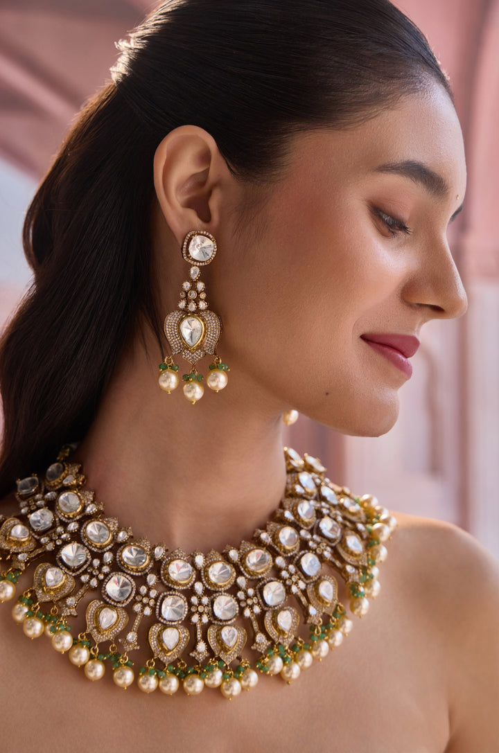 Bella Polki Necklace Set