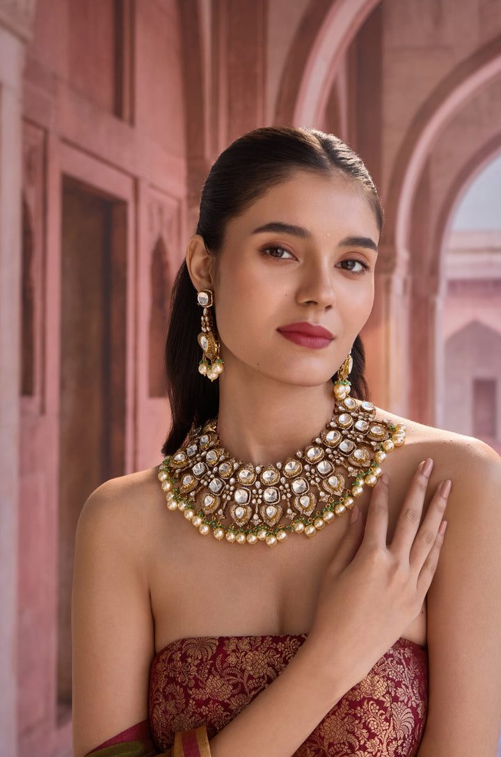 Bella Polki Necklace Set