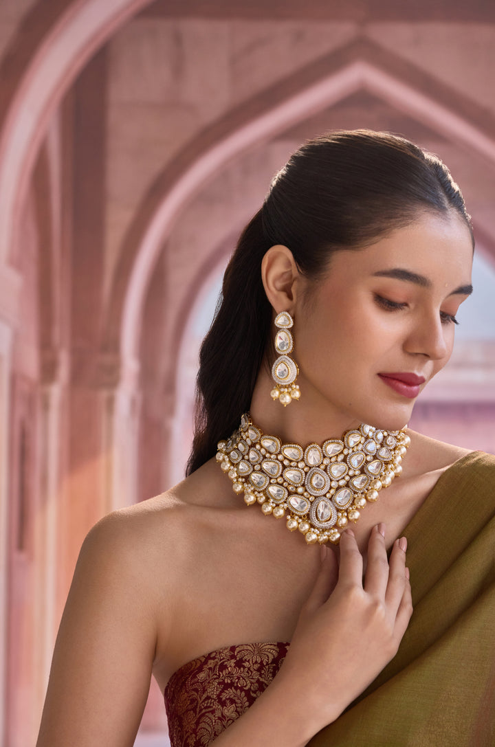 Devina Polki Necklace Set