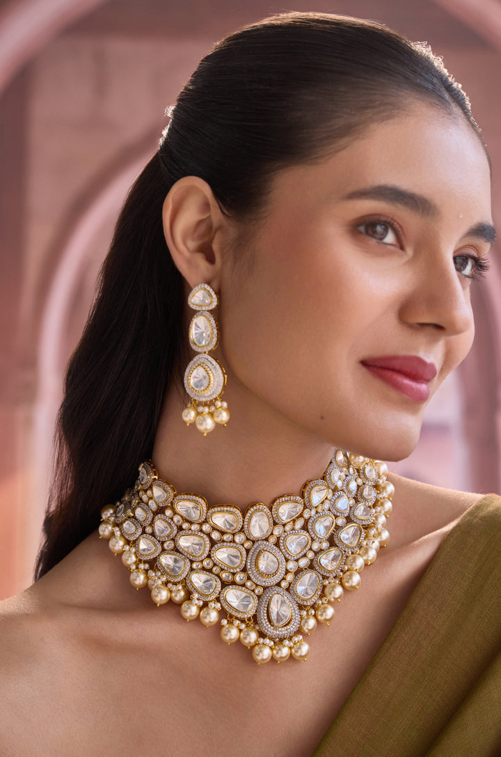 Devina Polki Necklace Set