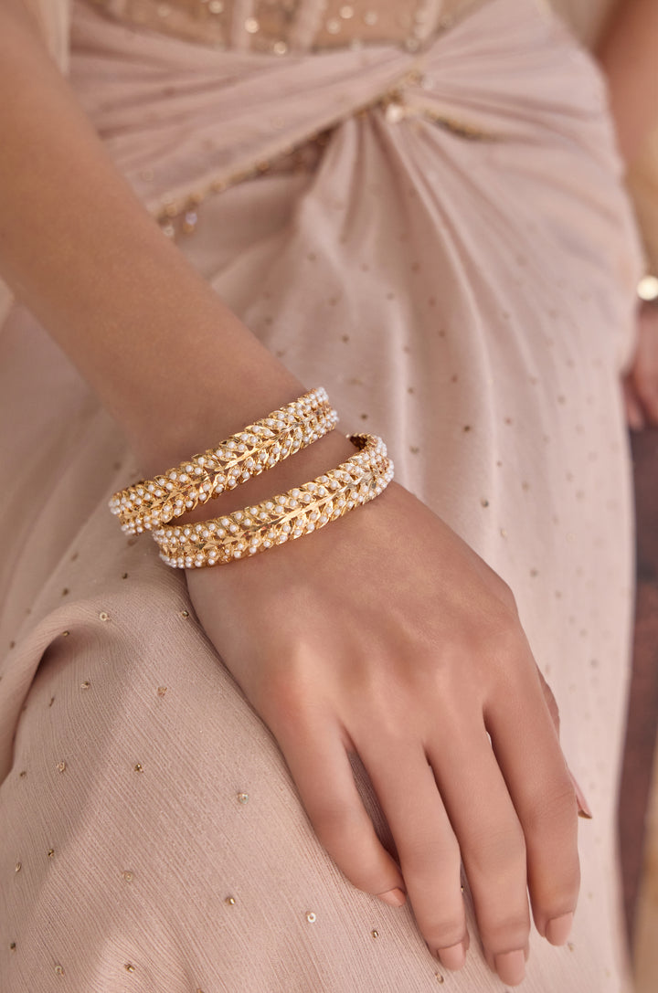 Rumi Jadau Bangles - Set of 2