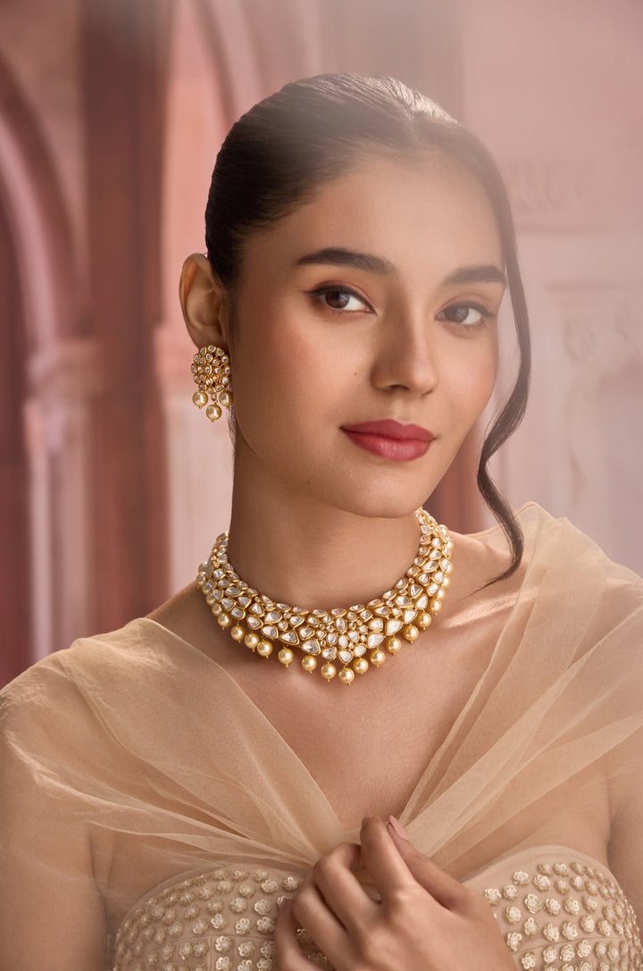 Mirage Polki Necklace Set