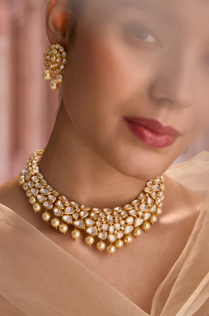 Mirage Polki Necklace Set