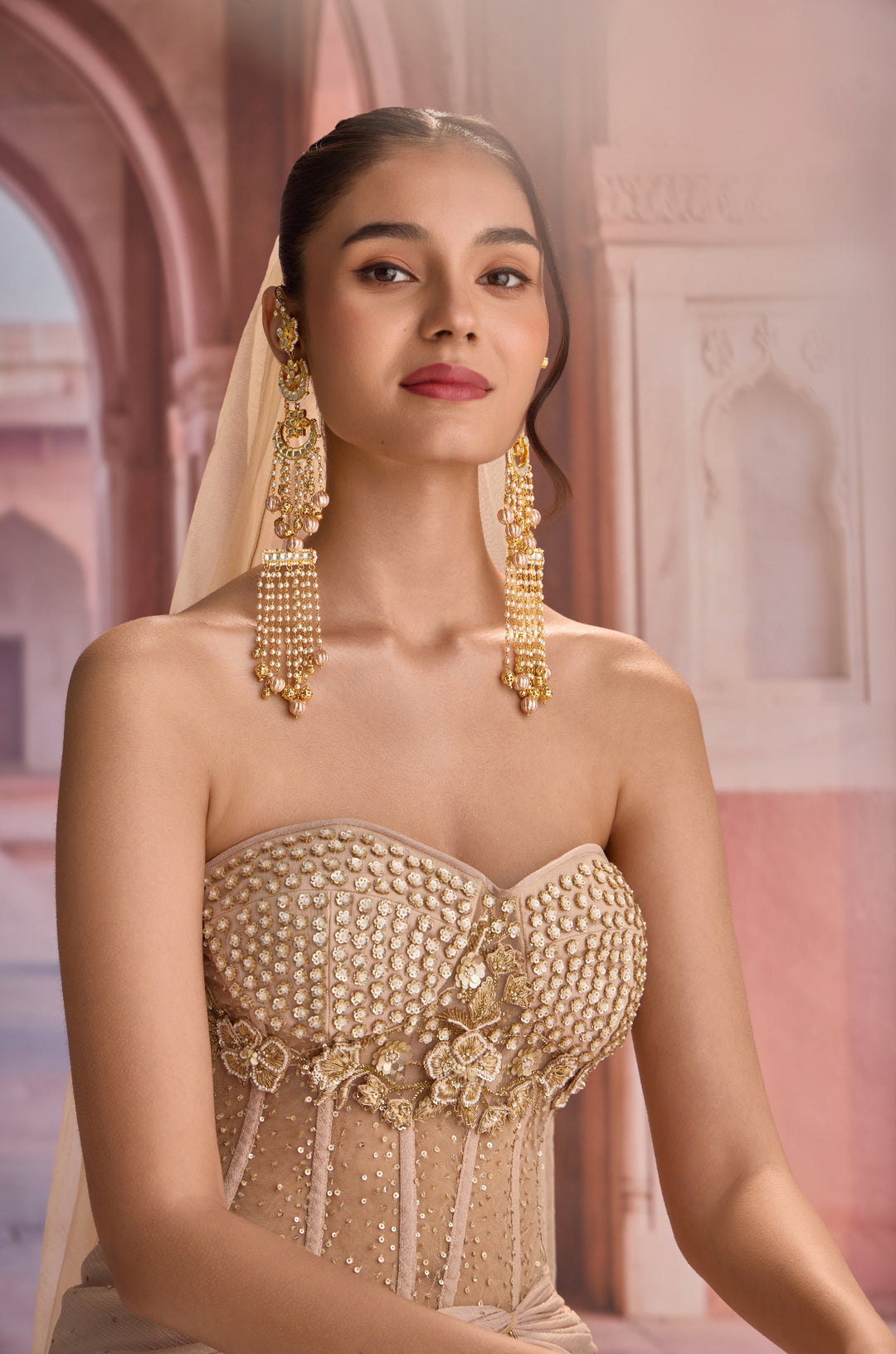 Fayaz Kundan Kashmiri Earrings