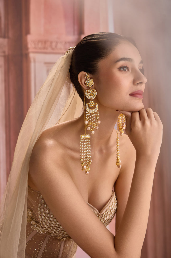 Fayaz Kundan Kashmiri Earrings