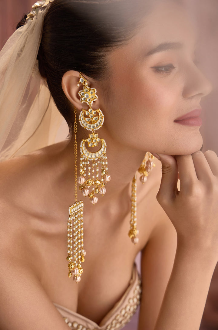 Fayaz Kundan Kashmiri Earrings