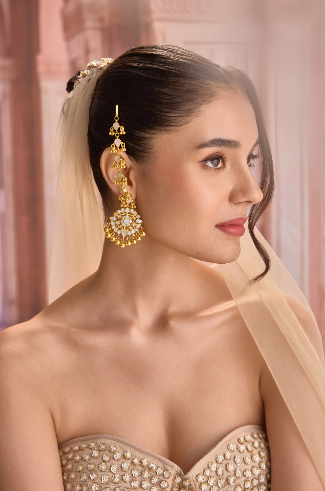 Veda Mother Of Pearl Earrings