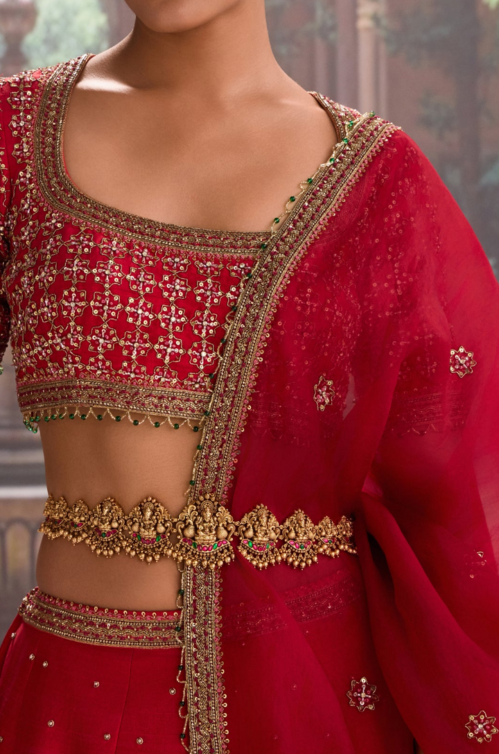 Pushpa Temple Work Waist Belt