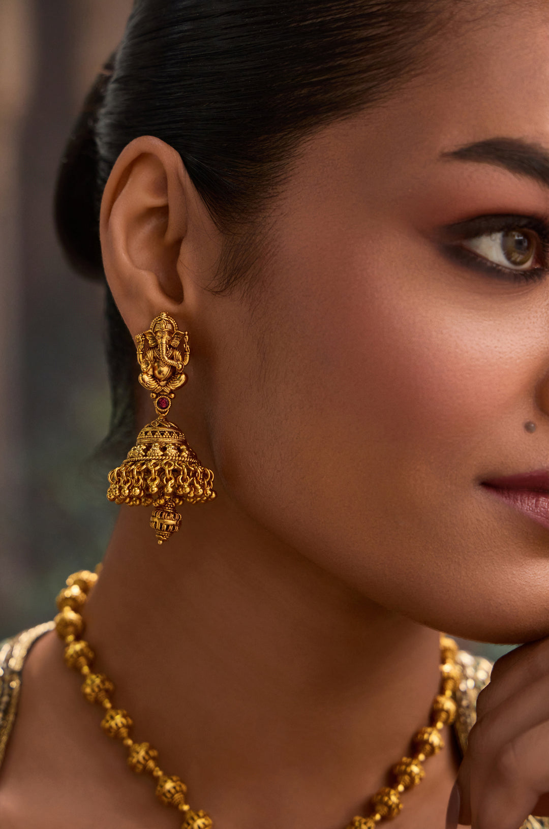 Pankti Temple Necklace Set