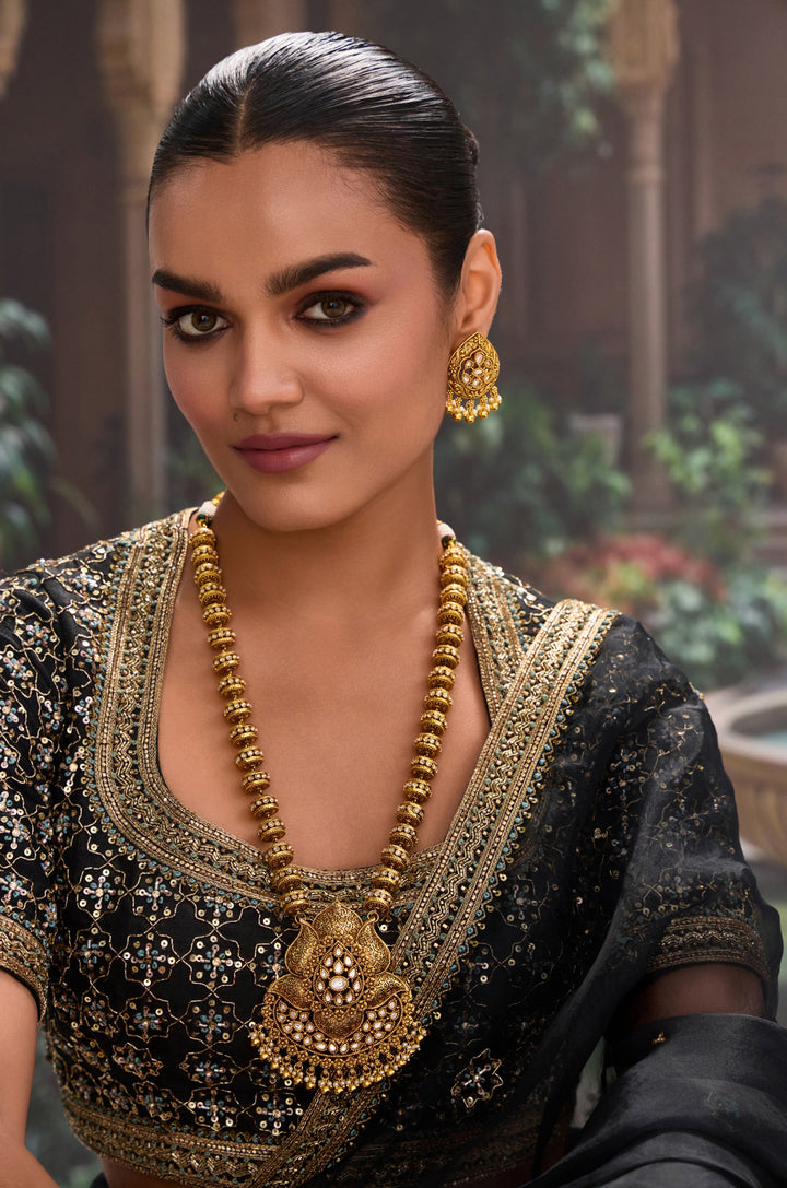 Sargun Temple Necklace Set