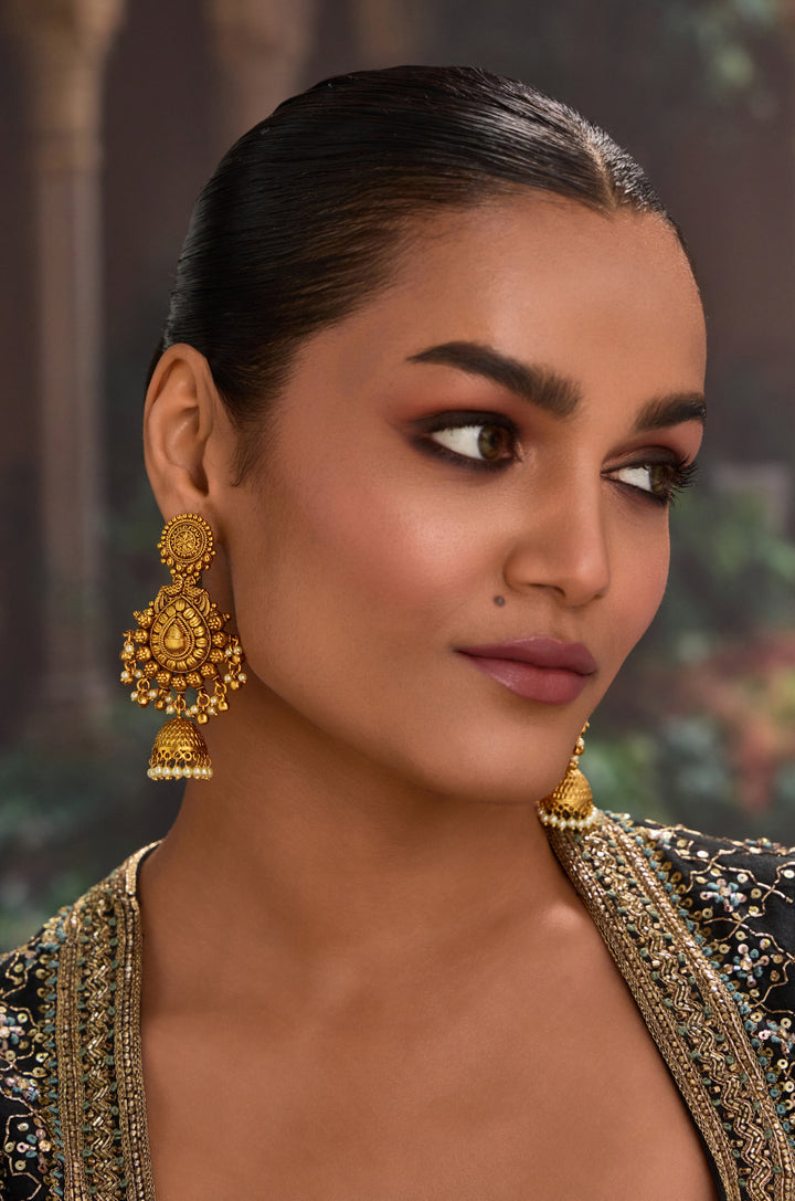 Pariksha Temple Earrings