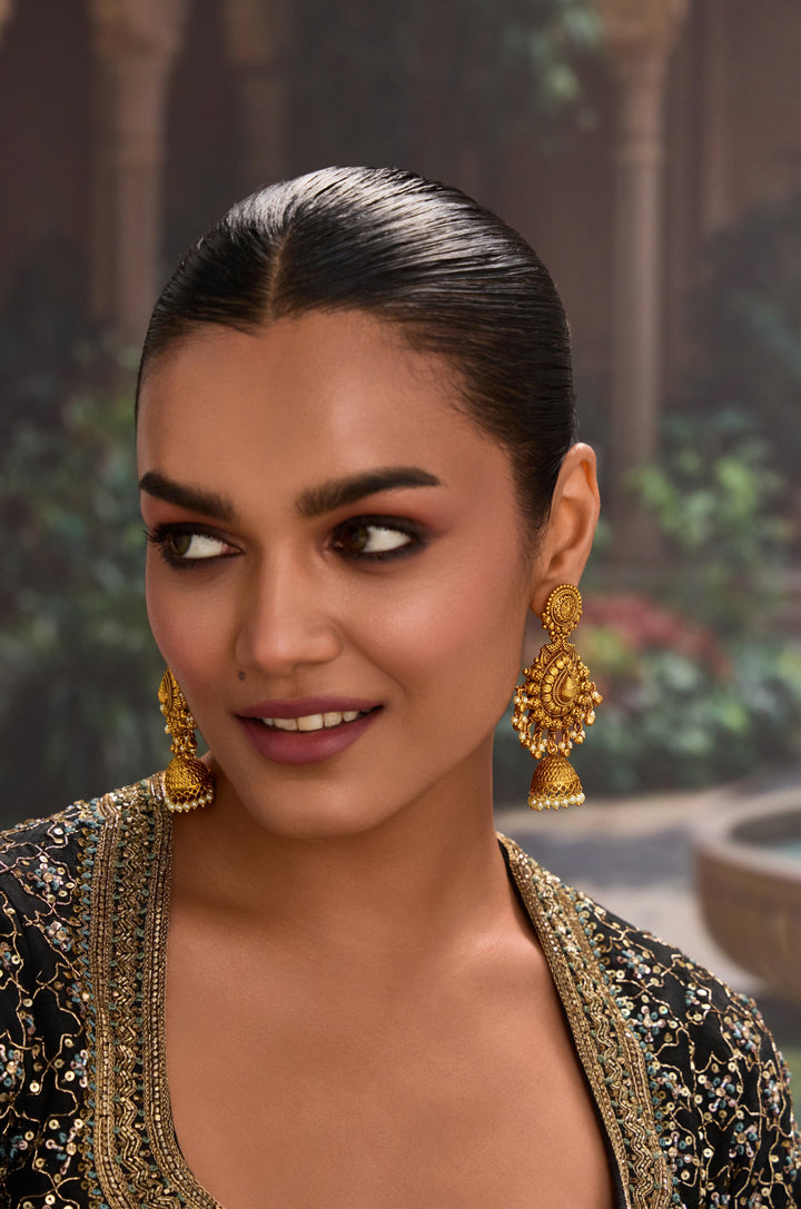 Pariksha Temple Earrings